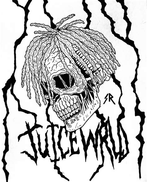 juice wrld 999 skull.